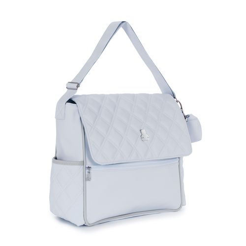 Bolsa de Maternidade de Bebê Matelassê - AZUL/CZ