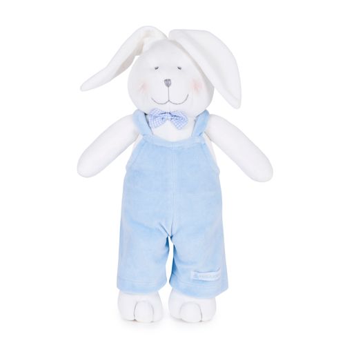 Coelho Plush Jardineira - AZUL