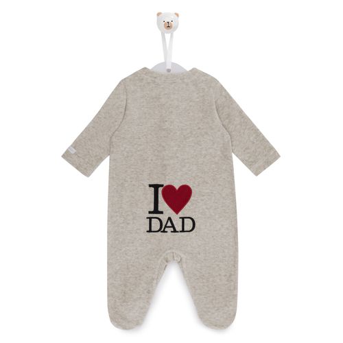 Macacão de Bebê I Love Dad - CRU