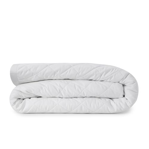 Colcha de Casal Matelassê Losango - BRANCO