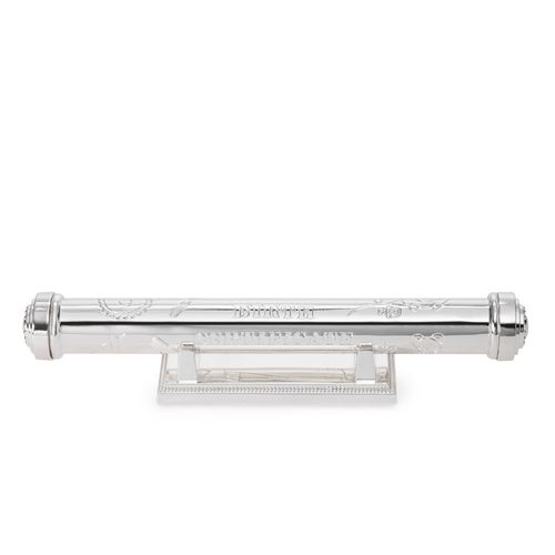 Porta certidão de nascimento Prata Silver Plated - UNICO