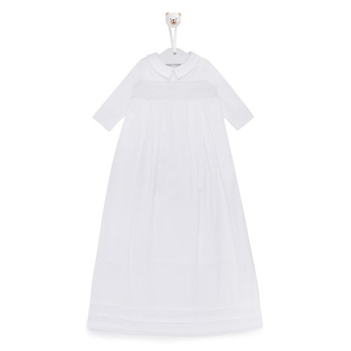 Mandrião para Batizado de Bebê Unissex - BRANCO