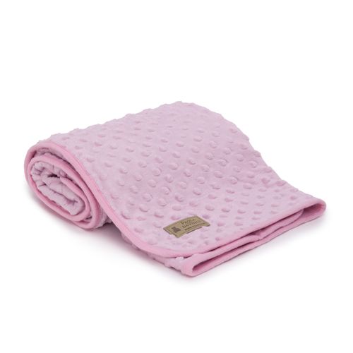 Manta de Bebê Mink Poás - ROSA