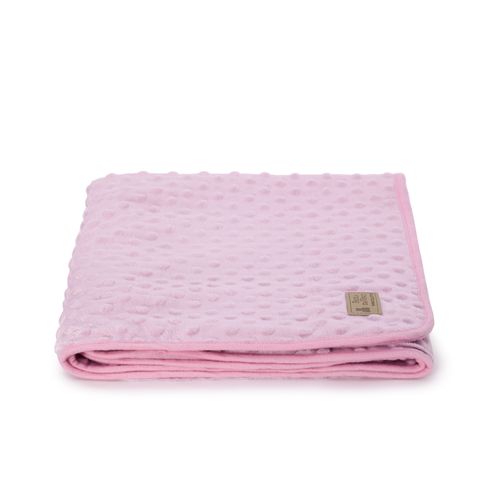 Manta de Bebê Mink Poás - ROSA