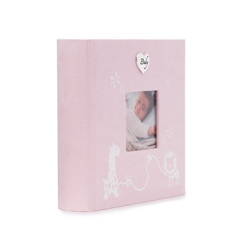 Álbum de Foto Infantil Animal Circos - ROSA