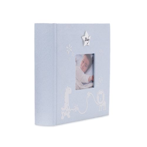 Álbum de Foto Infantil Animal Circos - AZUL