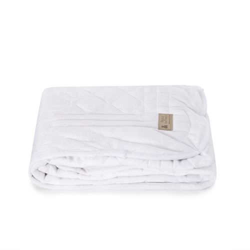 Cobertor Double Face Velvet - BRANCO