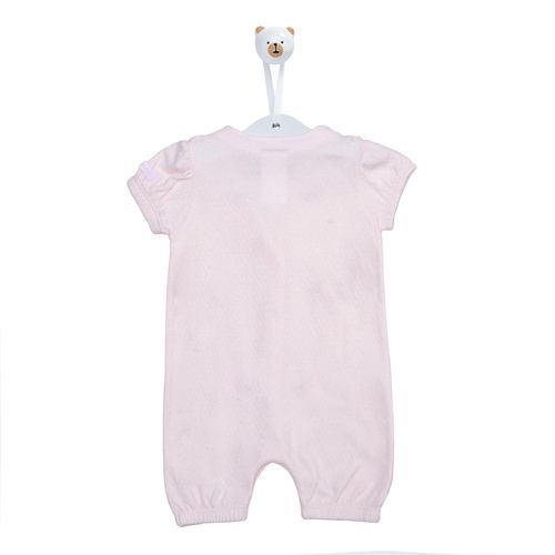 Macacão de Bebê Farfalla Dadinho - ROSA BEBE