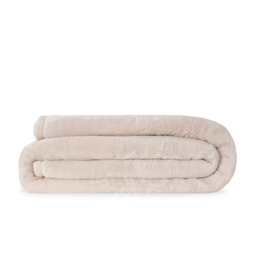 Cobertor Casal Ultra Soft - NATURAL