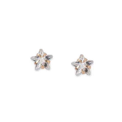 Brinco Ouro Estrela Zircônia - UNICO