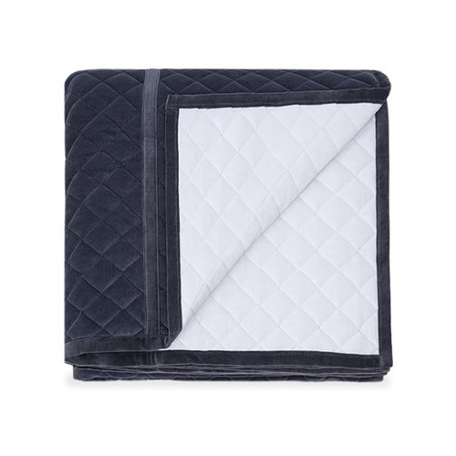 Colcha Casal Plush Matelada Losango - CHUMBO