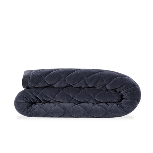 Colcha Casal Plush Matelada Losango - CHUMBO