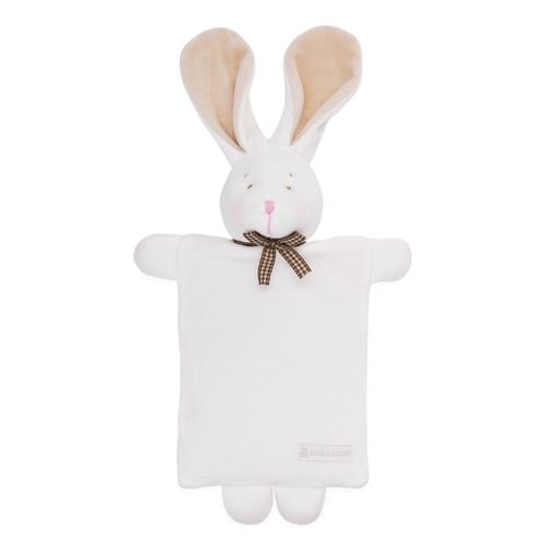 Bolsa Térmica de Bebê Unissex Pelúcia Coelho - KAKI
