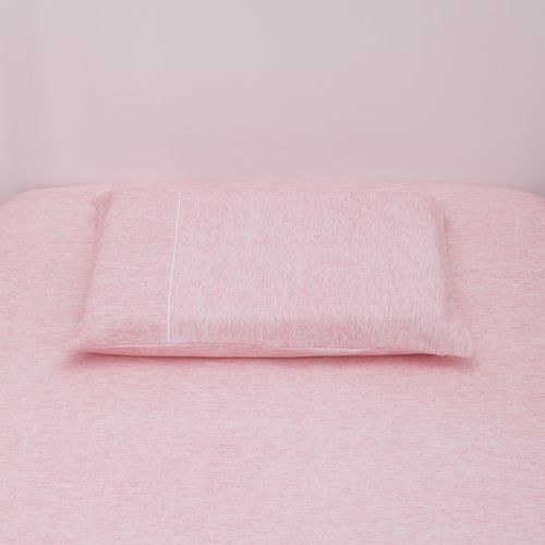 Lençol de Berço Algodão Egípcio Mescla - ROSA