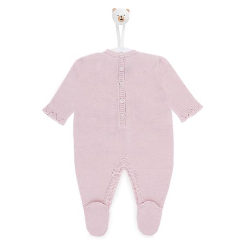 Saída de Maternidade Macacão Pied - ROSA