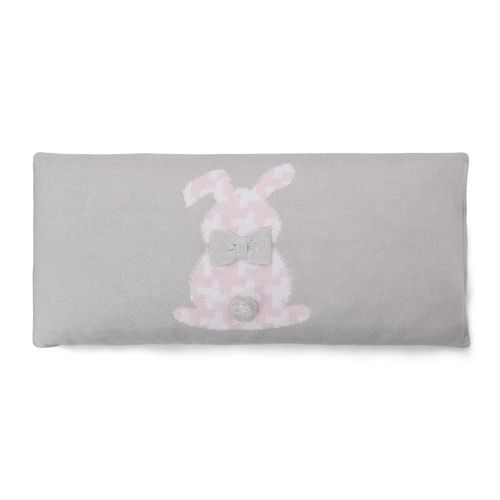 Almofada Retangular Coelho Pied-de-Coq - ROSA BB