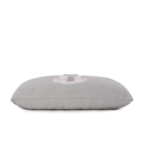 Almofada Retangular Coelho Pied-de-Coq - ROSA BB