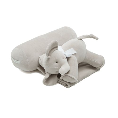 Rolinho Elefante Élé Unissex Segura Bebê - CINZA