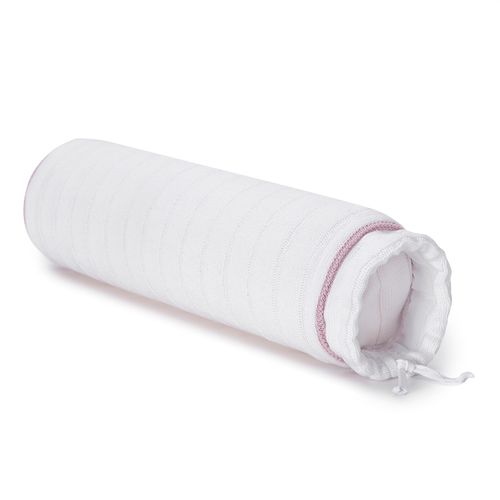 Rolo Peseira Canelado - BRANCO/ROSE