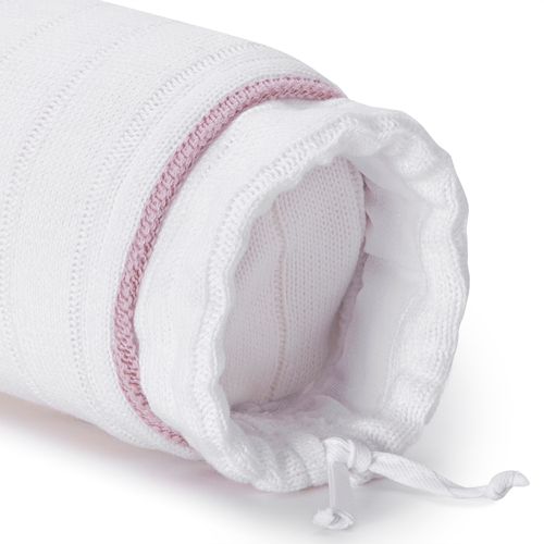 Rolo Peseira Canelado - BRANCO/ROSE