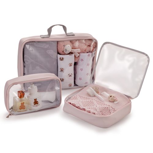 Kit Organizador de Mala de Bebê - ROSA