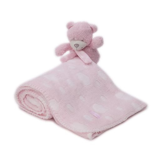 Manta Urso Sonho - ROSA