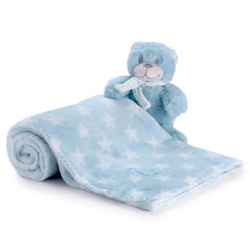 Manta Urso Star - AZUL