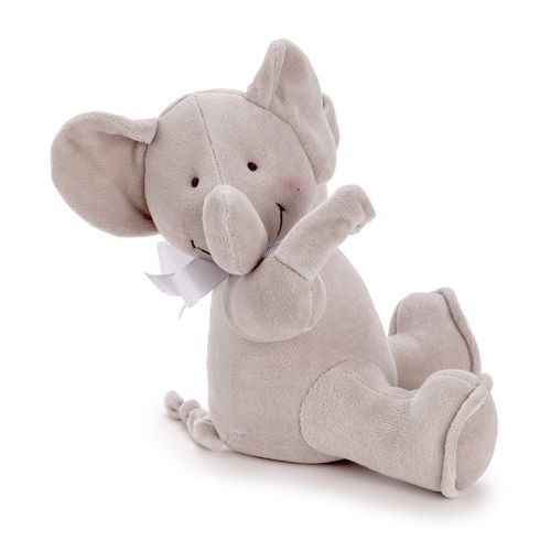 Elefante Elé protetor de porta - CINZA