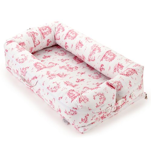 Ninho Unissex Toile de Jouy - ROSA