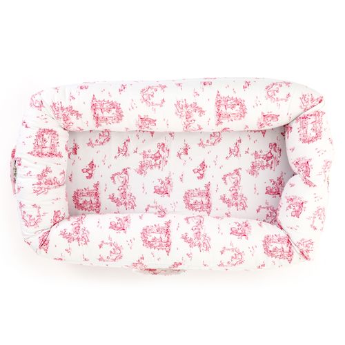 Ninho Unissex Toile de Jouy - ROSA