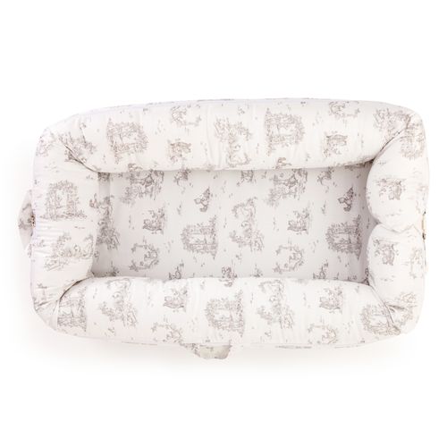 Ninho Unissex Toile de Jouy - CINZA