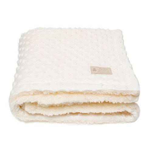 Manta Double Sherpa Poá - BRANCO
