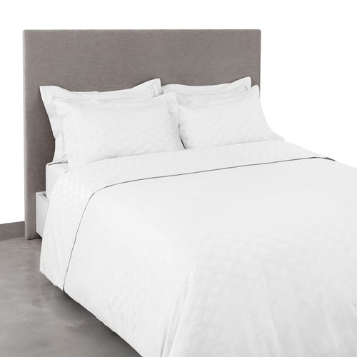 Duvet Casal Jacquard Turim - BRANCO