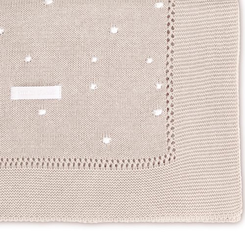 Saída de Maternidade Feminina  Triccot com Manta Poás - CINZA/BCO