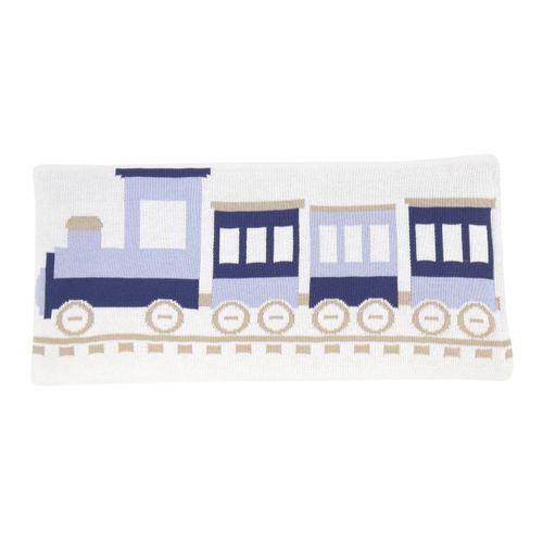 Almofada Retangular Unissex Trenzinho - AZUL BB