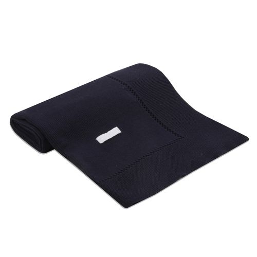 Manta para Saída de Maternidade Tricot Liscio - AZUL MARINHO