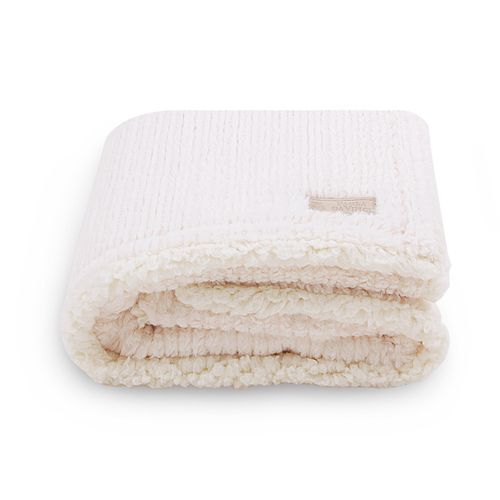 Manta Bebê Treccia Double Sherpa - OFF WHITE