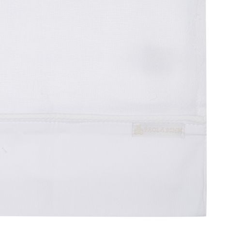 Kit com 2 Fraldas Bordado Urso Bimbi - BRANCO