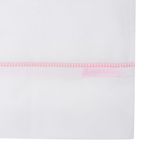 Kit com 2 Fraldas Bordado Urso Bimbi - ROSA