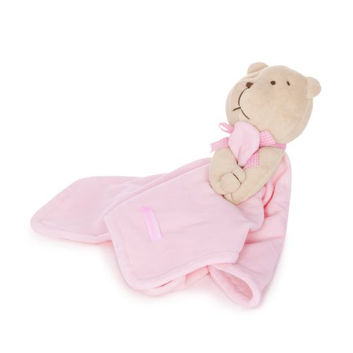 Naninha de Bebê Urso Hug - ROSA