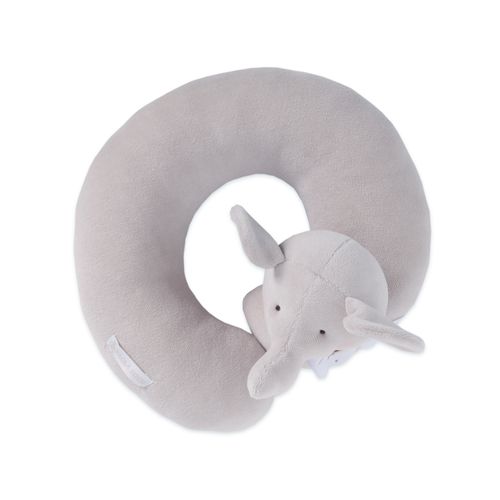 Almofada de Pescoço Unissex Elefante Elé - CINZA