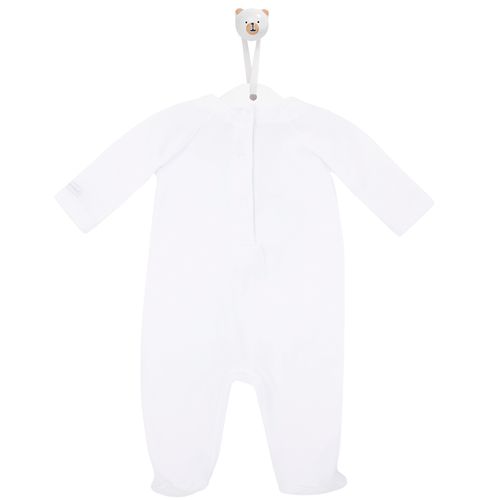 Macacão de Bebê de Microsoft Com Bichinhos - BRANCO