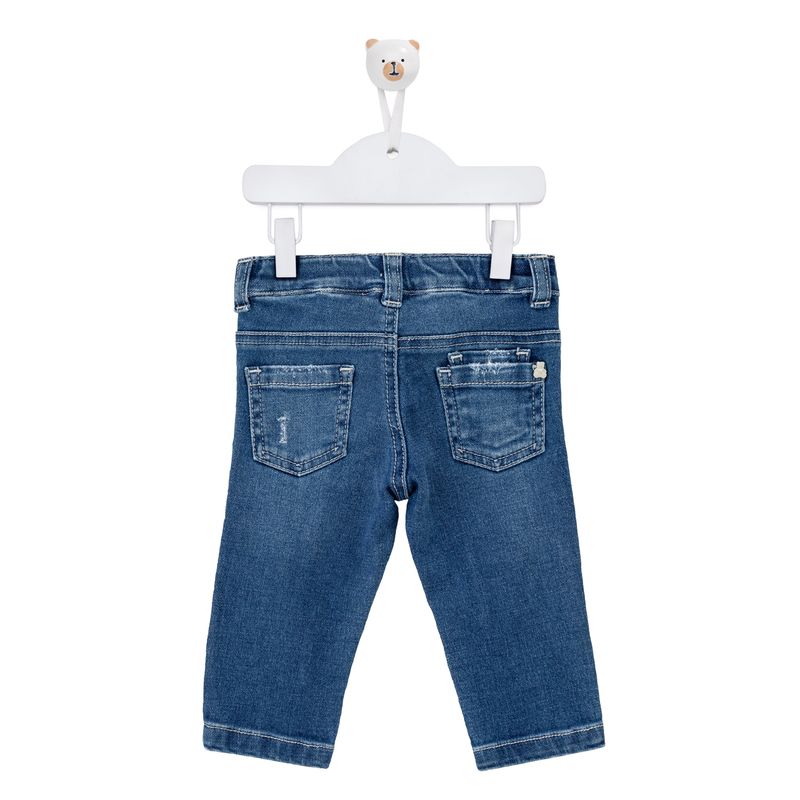 Calça jeans de bebe sales masculino