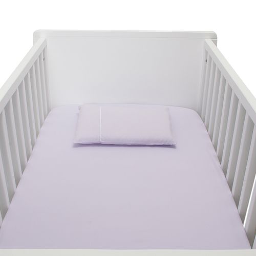 Lençol de Berço Flanela Liscio - LILAS