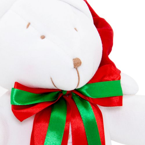 Urso Bimbi Natalino - BRANCO