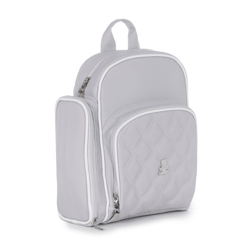 Mochila de Maternidade Unissex Colorato - CINZA/BCO