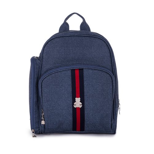 Mochila de Maternidade Unissex Gorgurão - INDIGO