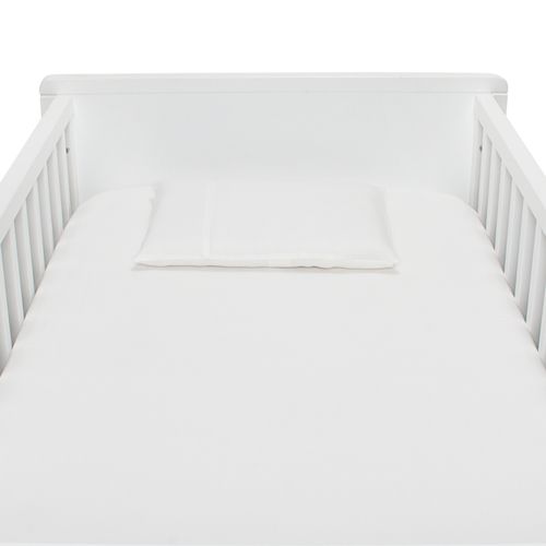 Lençol de Berço Flanela Liscio - OFF WHITE
