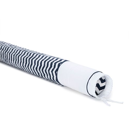 Rolo Lateral Unissex Mozart Estampa Chevron - AZUL MARINHO