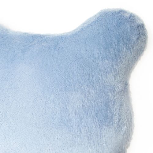 Almofada Urso Bimbi Double Sherpa - AZUL BEBE